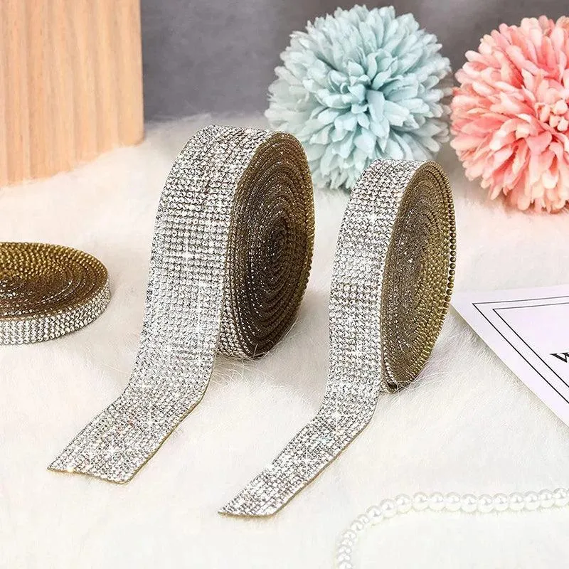 Shimmering Rhinestone Sticker Set: Craft & Decor Essentials