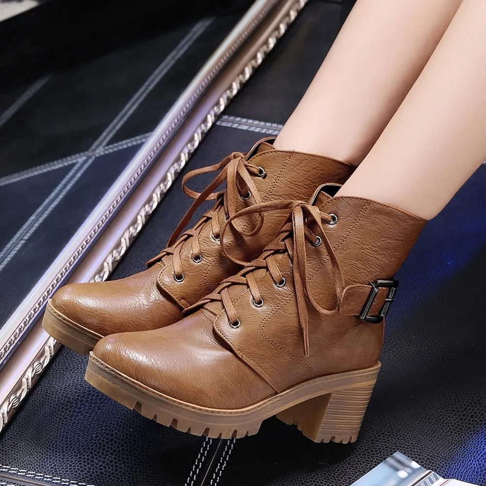 shoelaces winter boots woman ankle martin boots