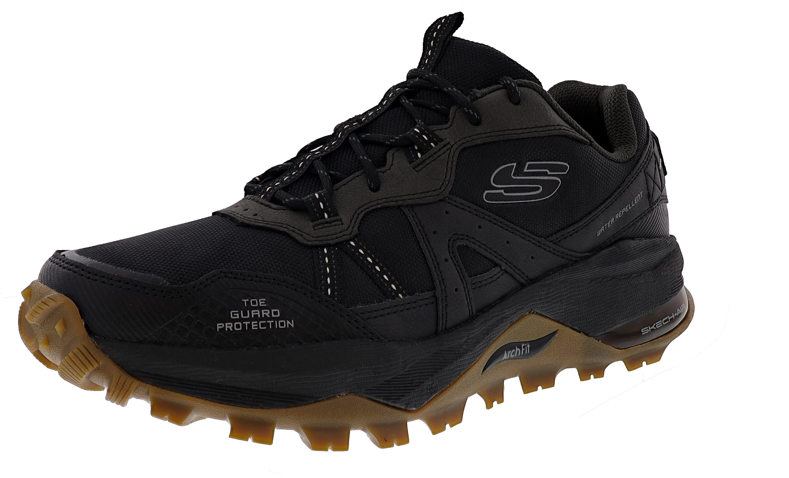 Skechers Men's Arch Fit Trail Air Water Repellent Trail Running Shoes