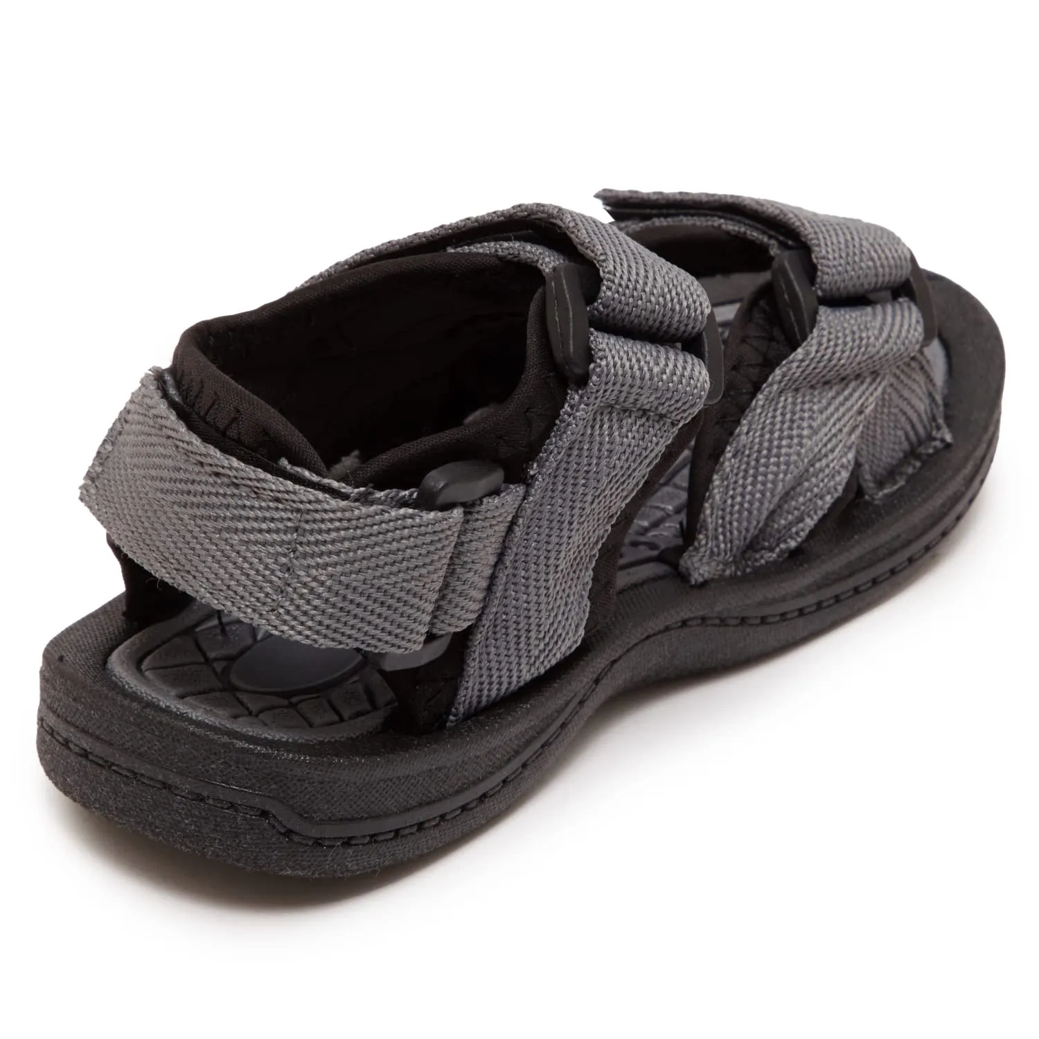 Skysole All Terrain Double Strap Sandals for Boys - Rubber Sole Amphibian Shoes for Beach, Pool, Hiking, Walking & Sports