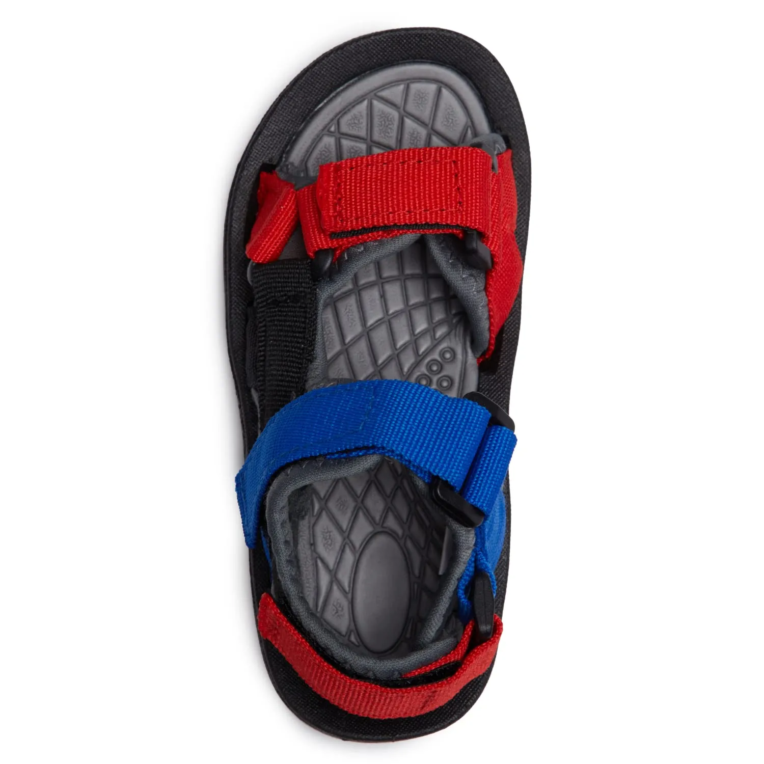 Skysole All Terrain Double Strap Sandals for Boys - Rubber Sole Amphibian Shoes for Beach, Pool, Hiking, Walking & Sports