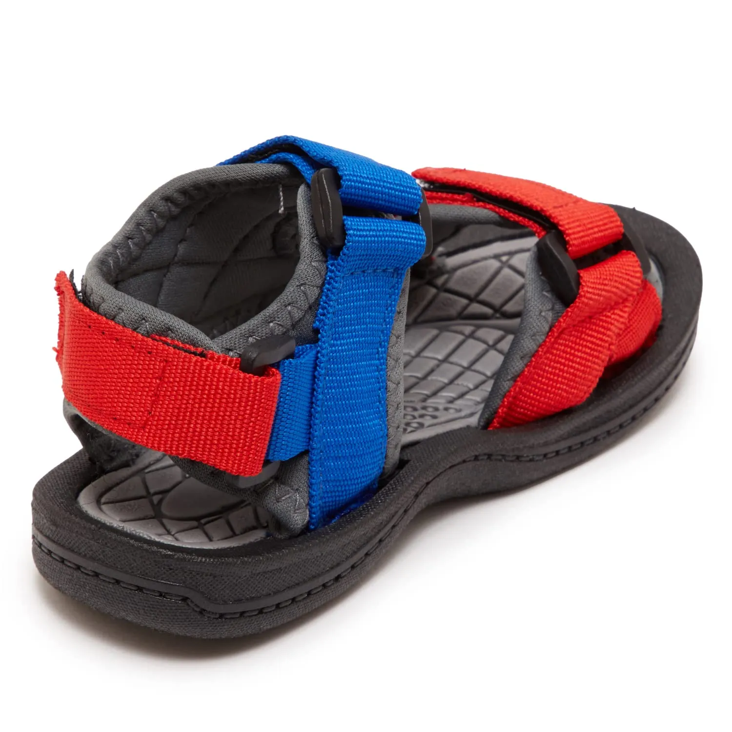 Skysole All Terrain Double Strap Sandals for Boys - Rubber Sole Amphibian Shoes for Beach, Pool, Hiking, Walking & Sports