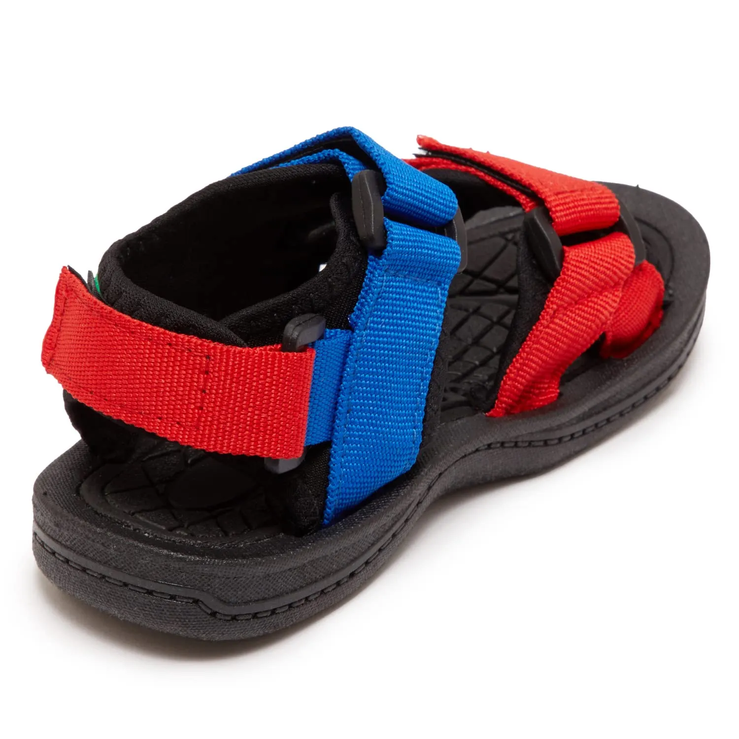 Skysole All Terrain Double Strap Sandals for Boys - Rubber Sole Amphibian Shoes for Beach, Pool, Hiking, Walking & Sports