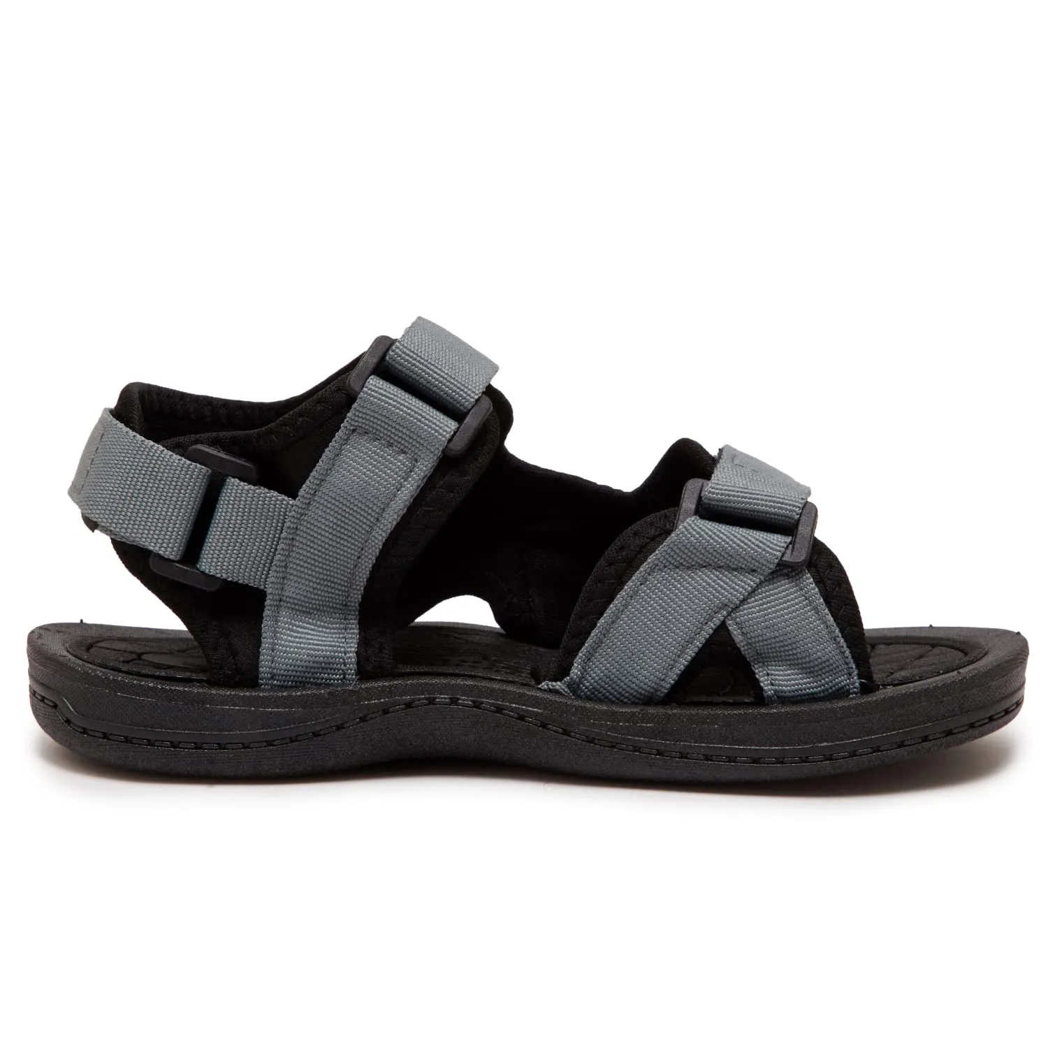 Skysole All Terrain Double Strap Sandals for Boys - Rubber Sole Amphibian Shoes for Beach, Pool, Hiking, Walking & Sports