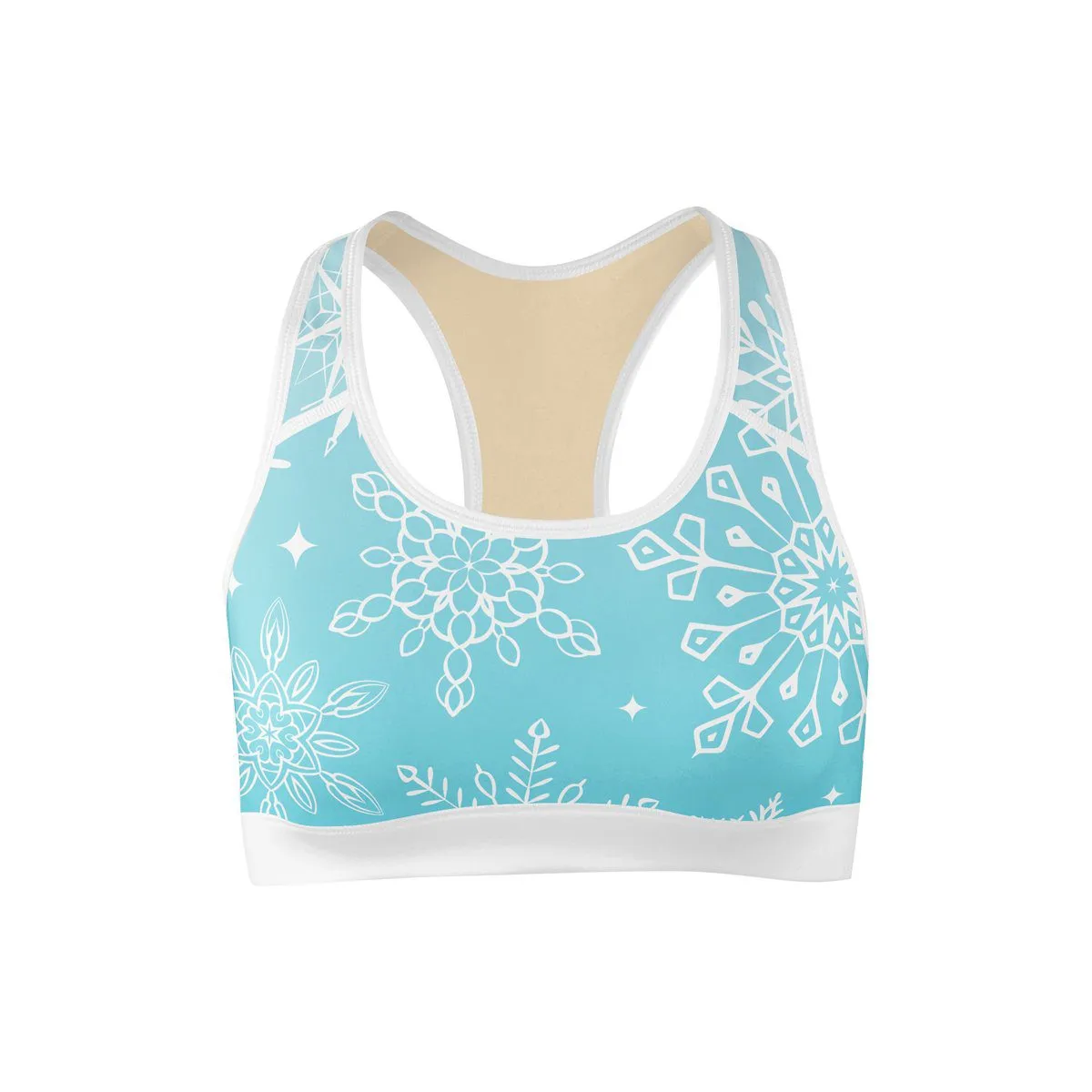 Snowflake Sports Bra