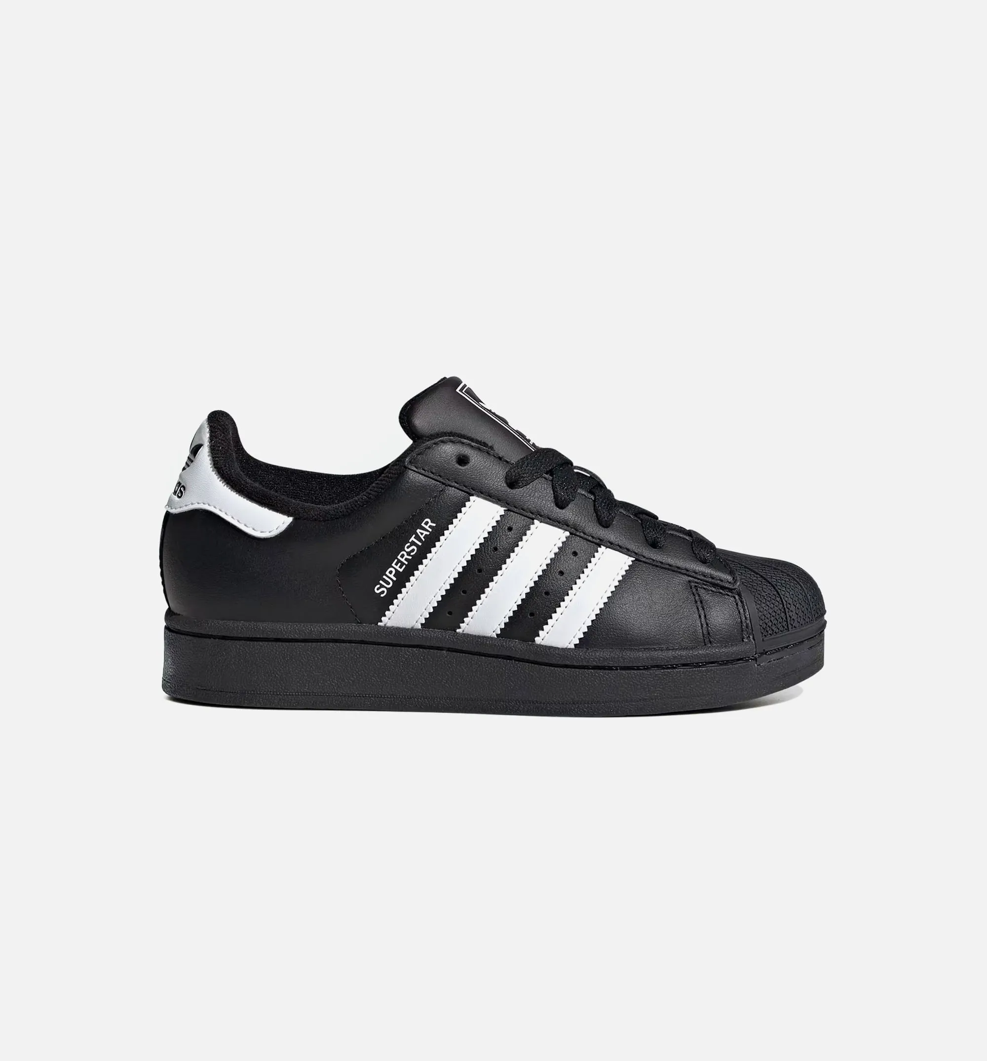 Superstar II Grade School Lifestyle Shoe -  Black/White