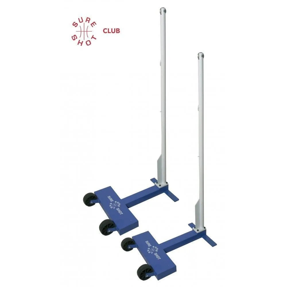 Sure Shot Club Wheelaway 45kg Badminton Posts