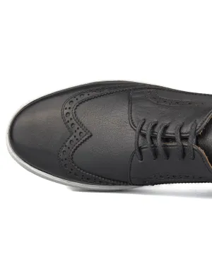 T-Tango-Y Black Genuine Leather Classic Men's Daily Shoe