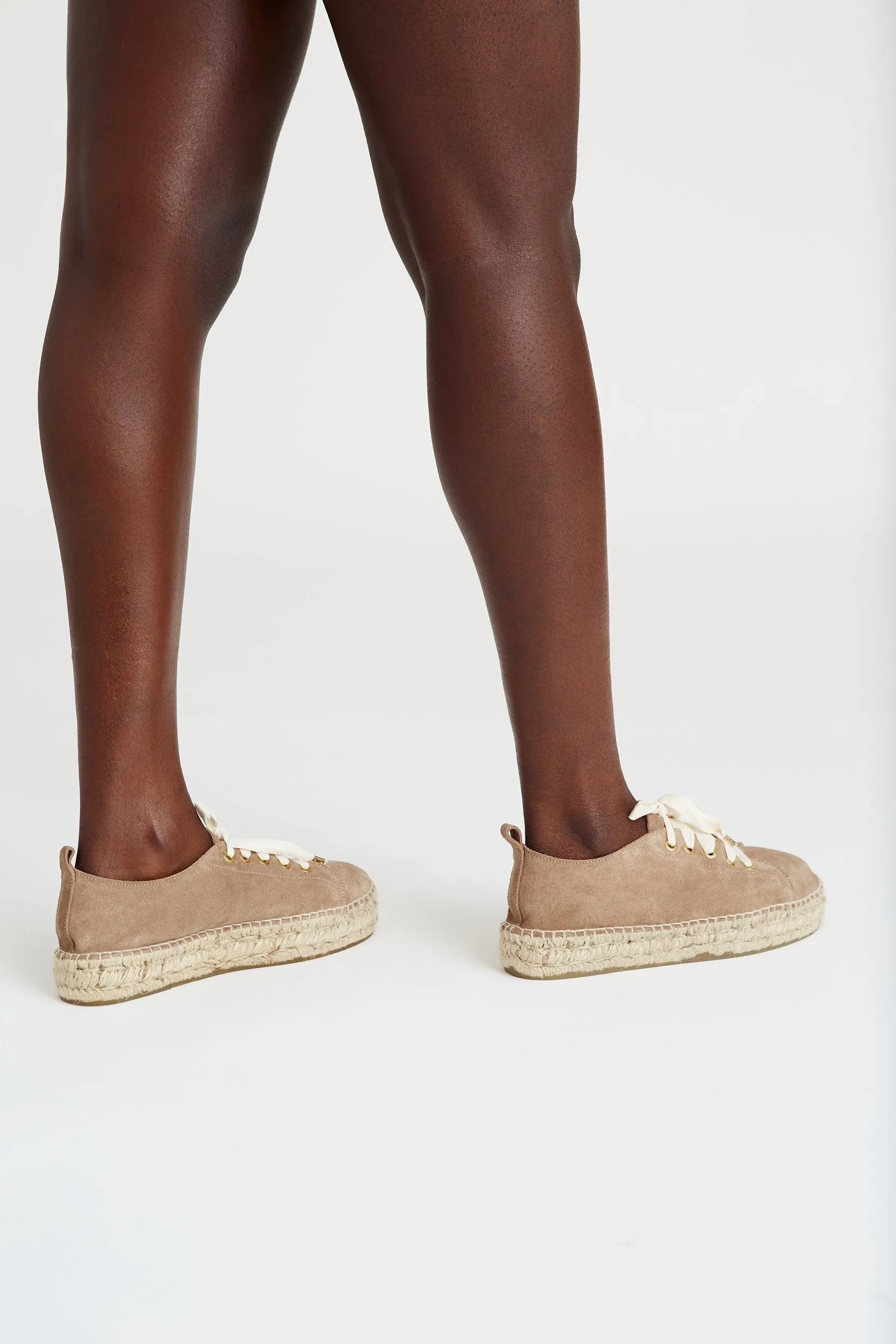 Taupe Sneaker Espadrilles