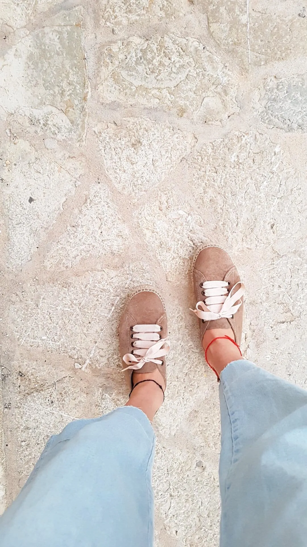 Taupe Sneaker Espadrilles