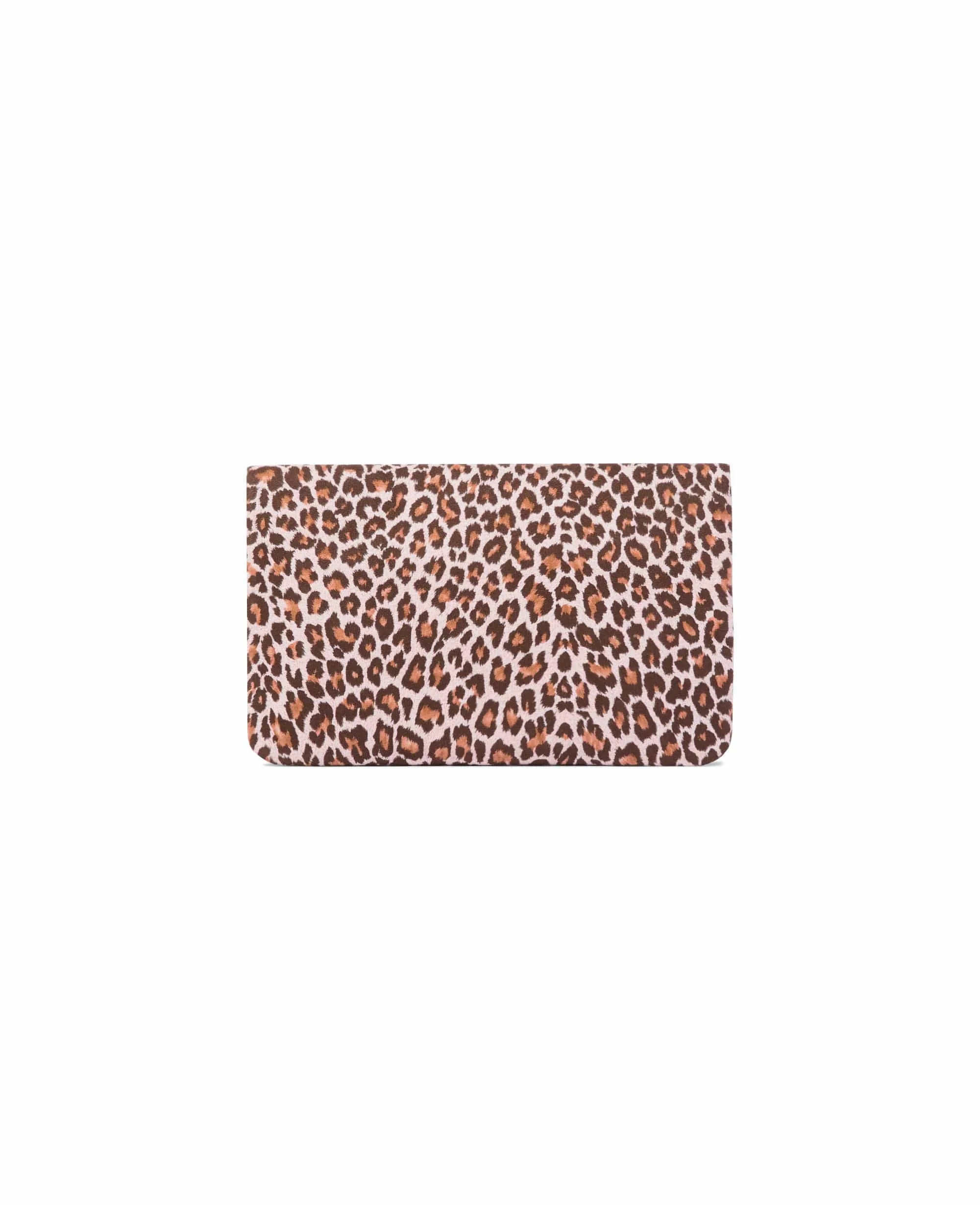 The Miami Vegan Leather Clutch | Leopard Print