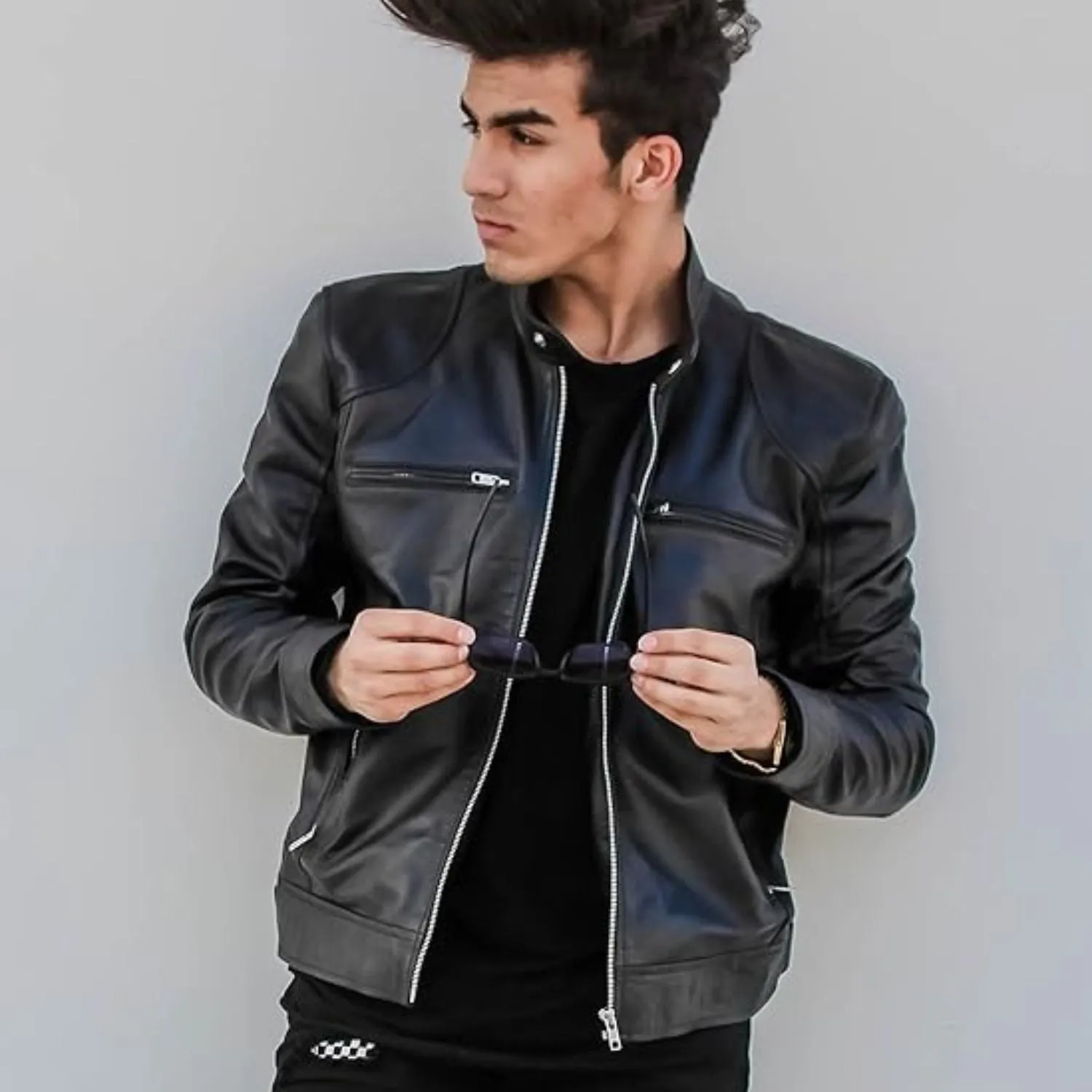 The Ranger Heritage - Black Leather Jacket for Man