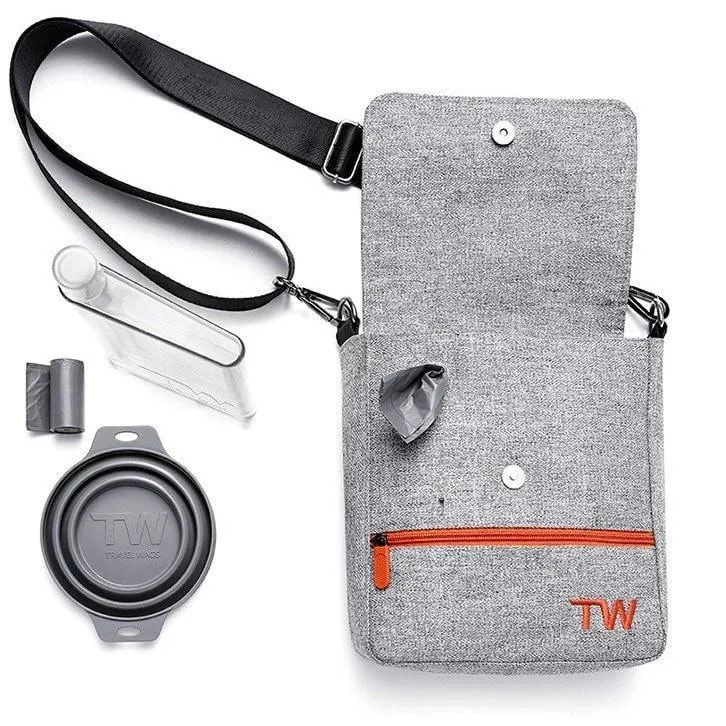 The Walker Dog Walking Bag Set by Travel Wags