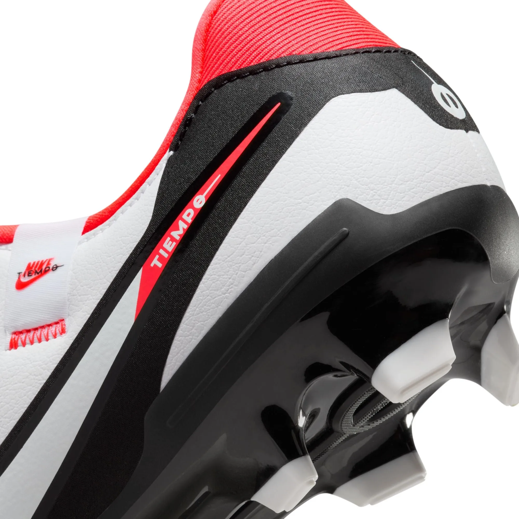 Tiempo Legend 10 Academy FG/MG [White/Bright Crimson/Black]