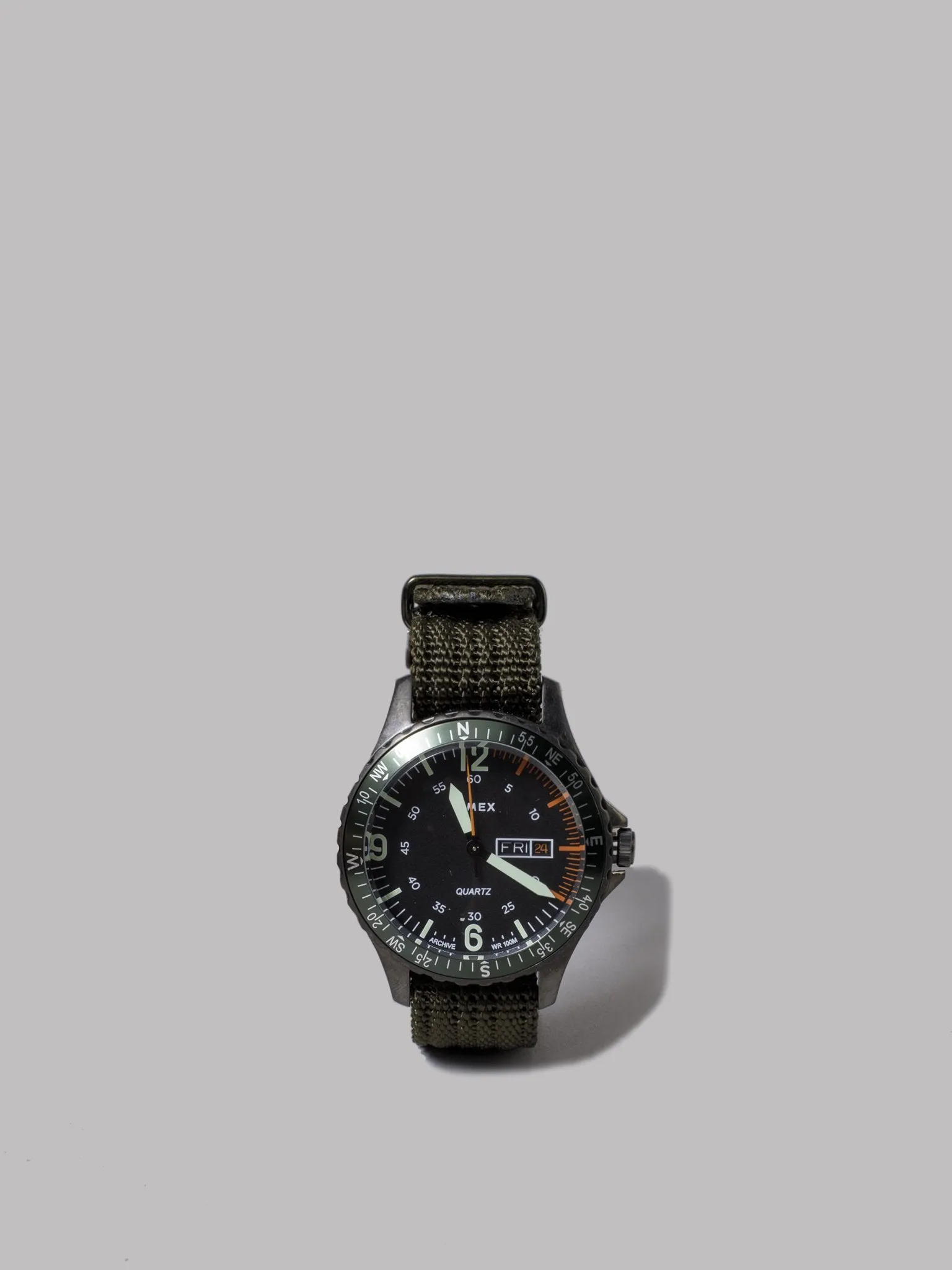 Timex Archive Navi Land (Titanium /  Black)