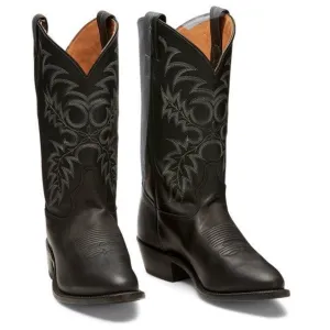 TONY LAMA MEN'S SEGAR BLACK STALLION WESTERN BOOT - 7900