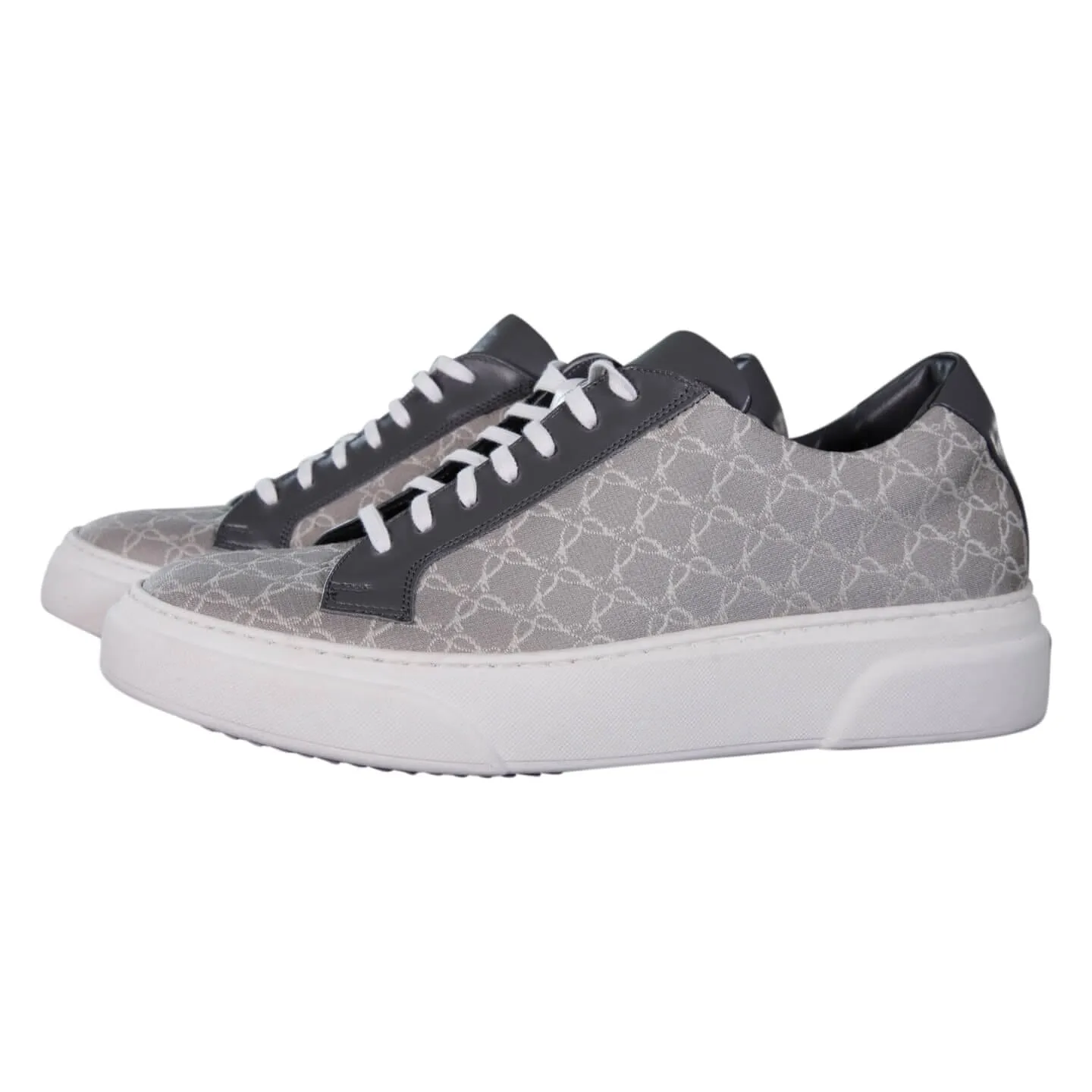 Tortora Grigio Luxury Logo Sneakers