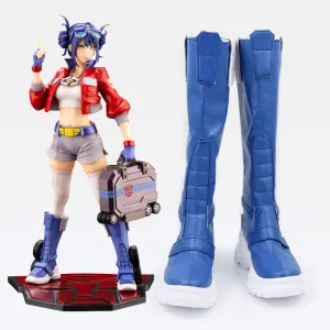 Transformers Optimus Prime Bishoujo Shoes Cosplay Boots