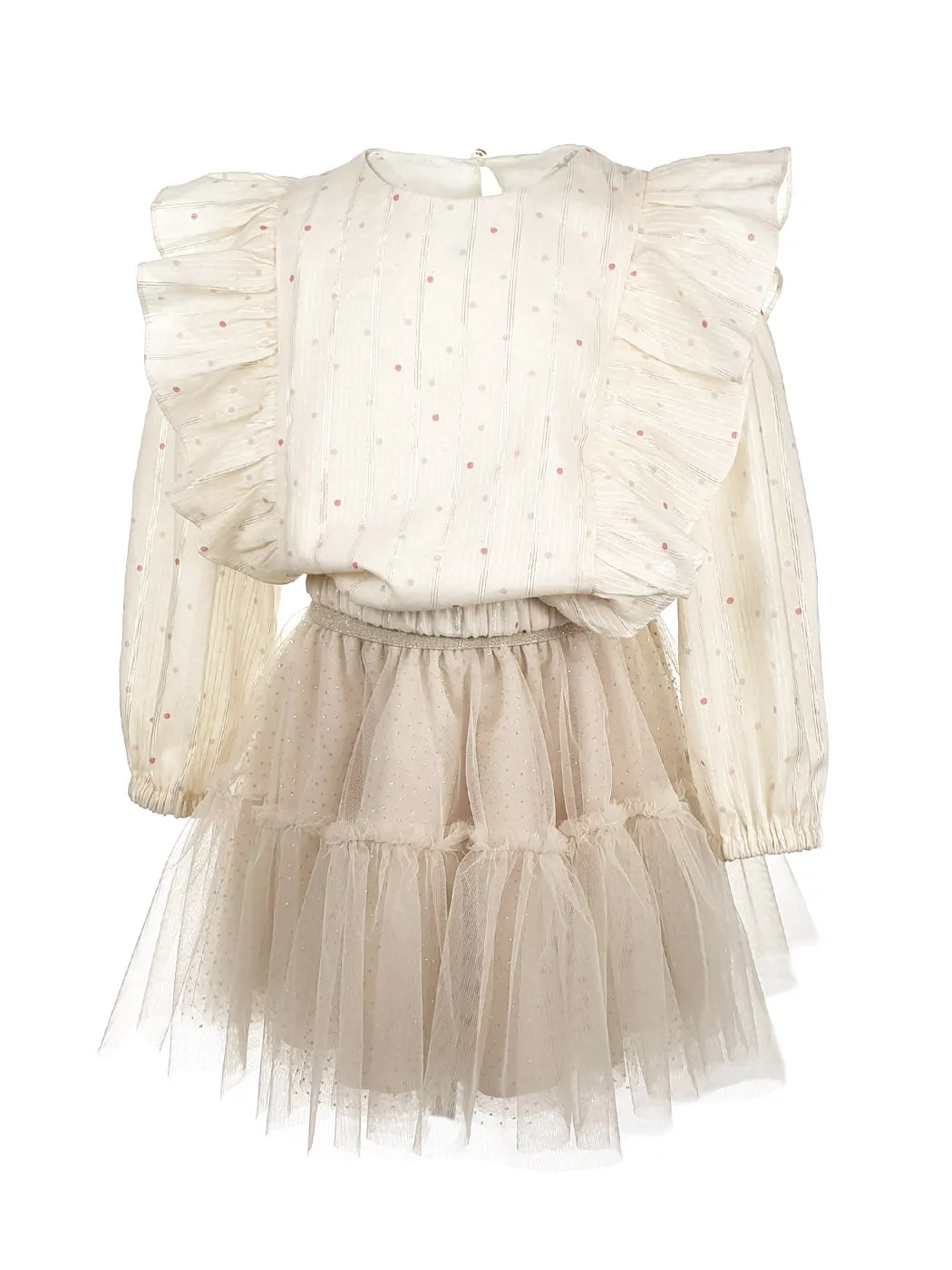 Tutu tulle skirt with ruffles - BROOKE