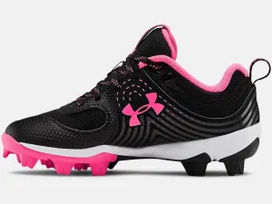 UA Glyde RM Jr Girl's Softball Cleat: 3022077