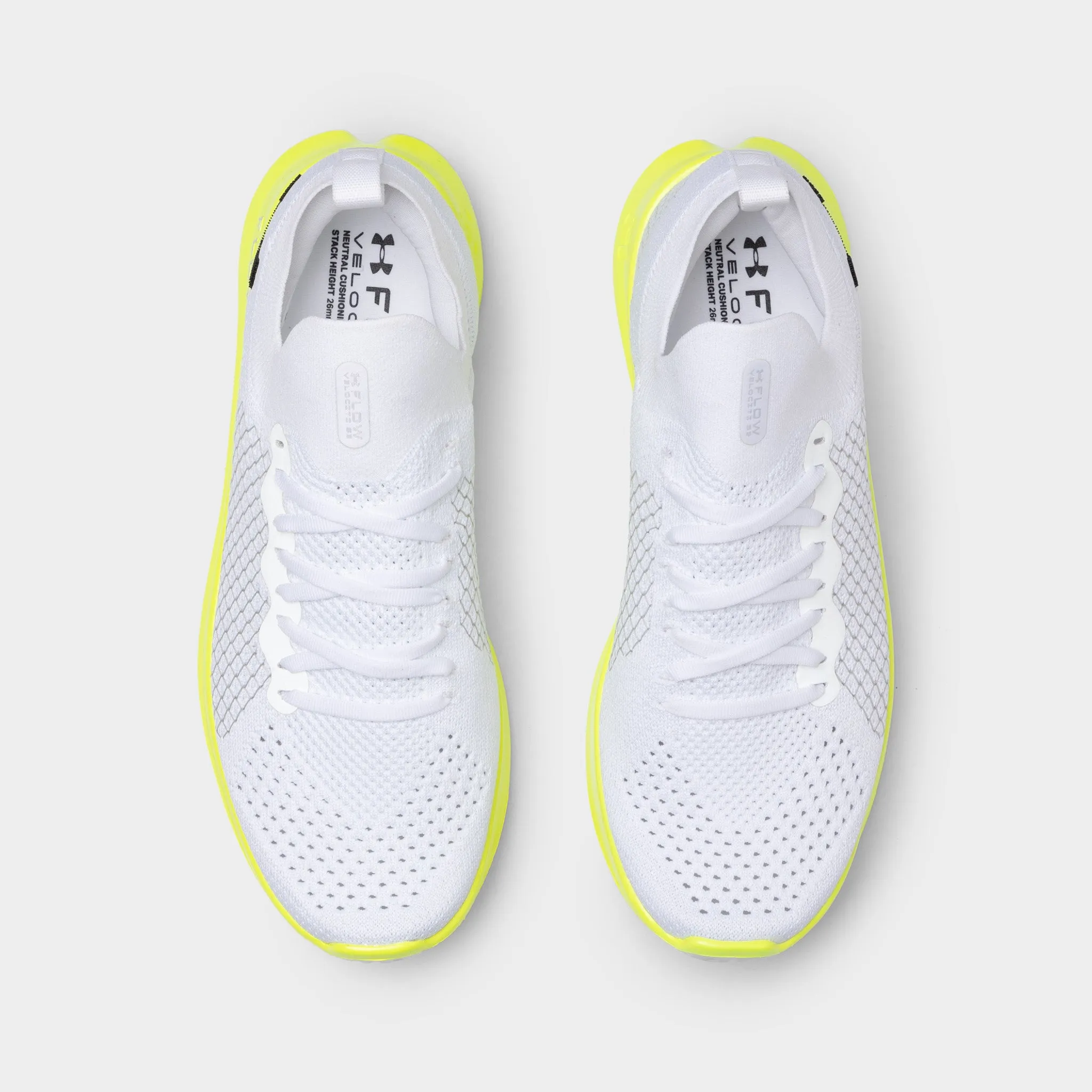 Under Armour Flow Velociti SE White / Yellow - Black