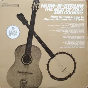 Various - Hum-N-Strum / The Best Of Folk And Country (2xLP, Comp, Ltd) (VG )