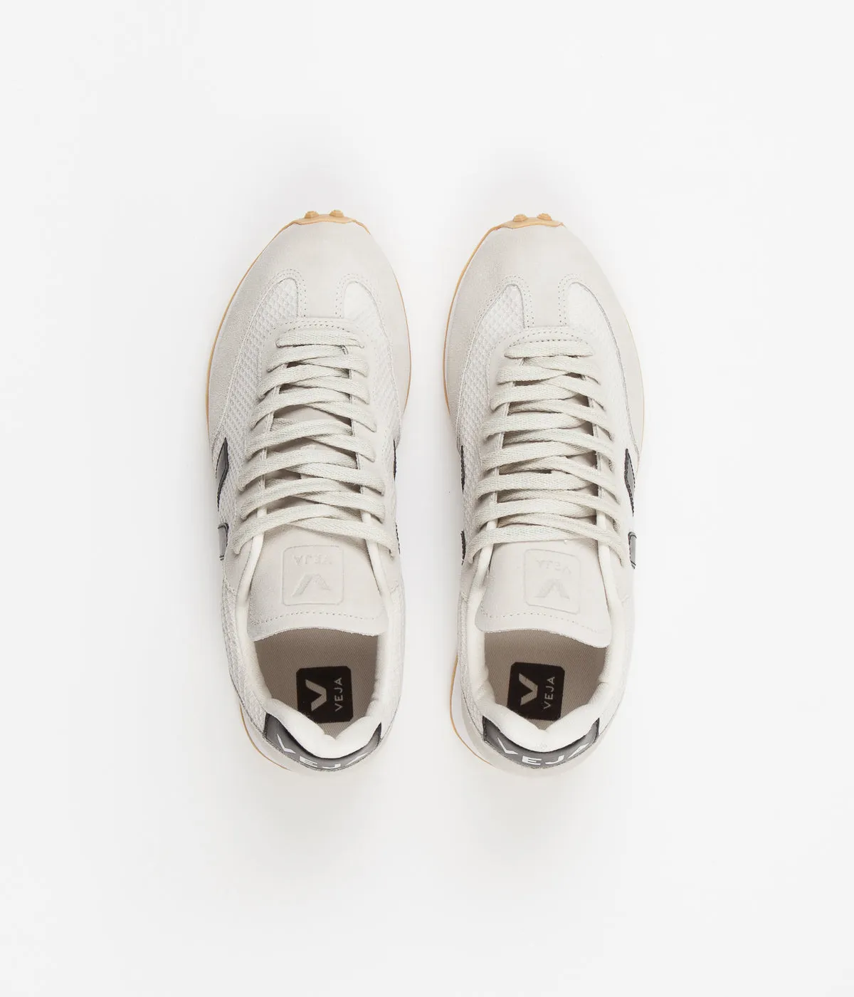 Veja Rio Branco Hexamesh Shoes - Gravel / Black