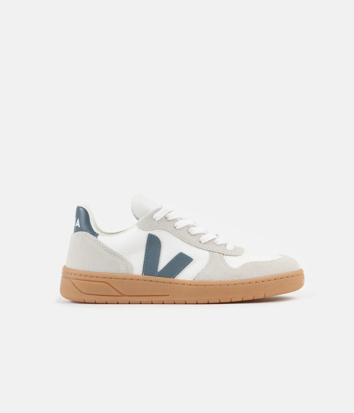 Veja Womens V-10 B-Mesh Shoes - White / California / Natural