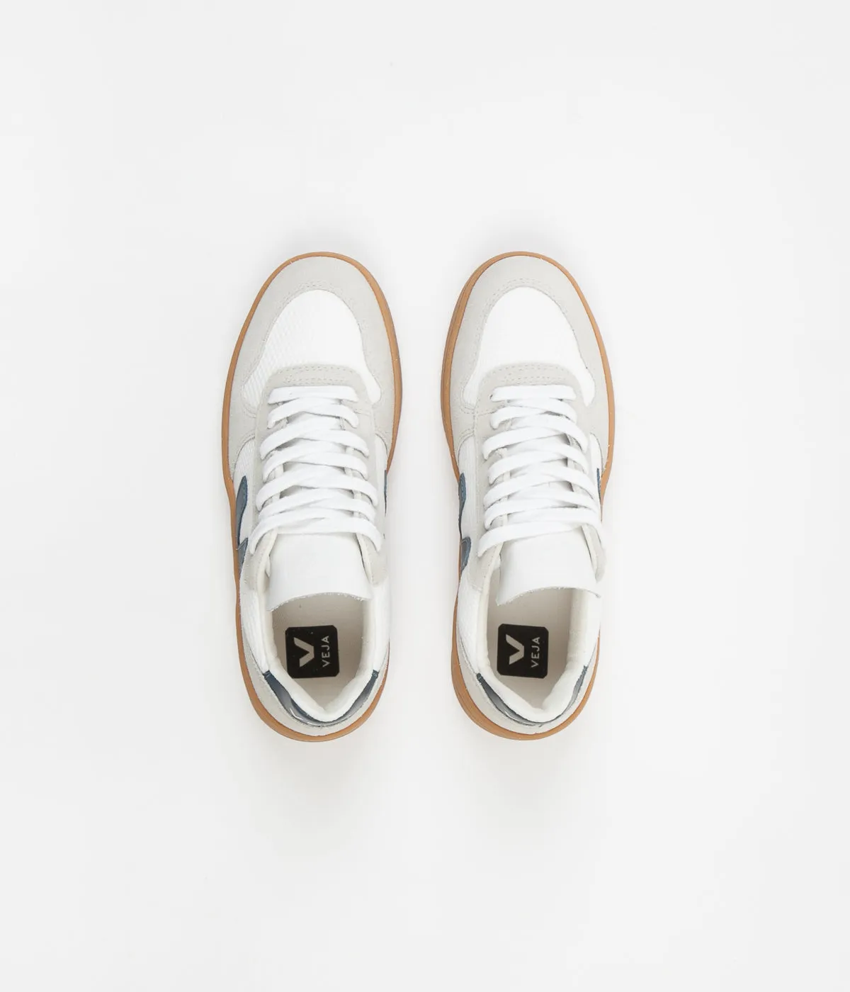 Veja Womens V-10 B-Mesh Shoes - White / California / Natural