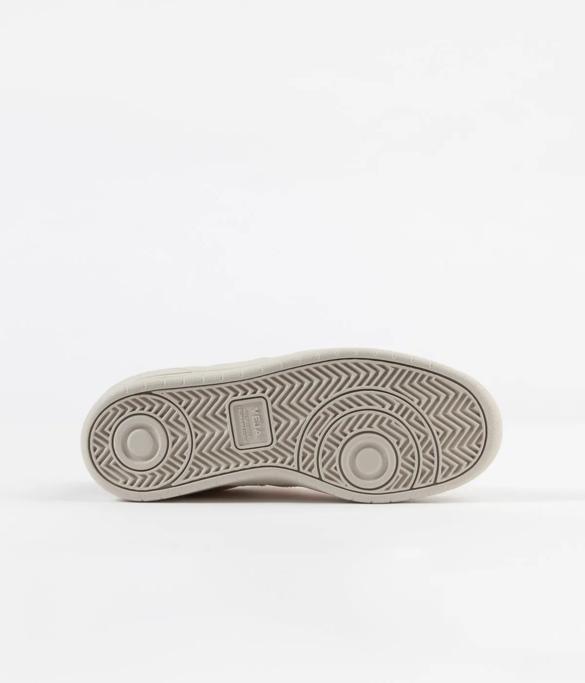 Veja Womens V-10 Leather Shoes - Multicolour / Nude