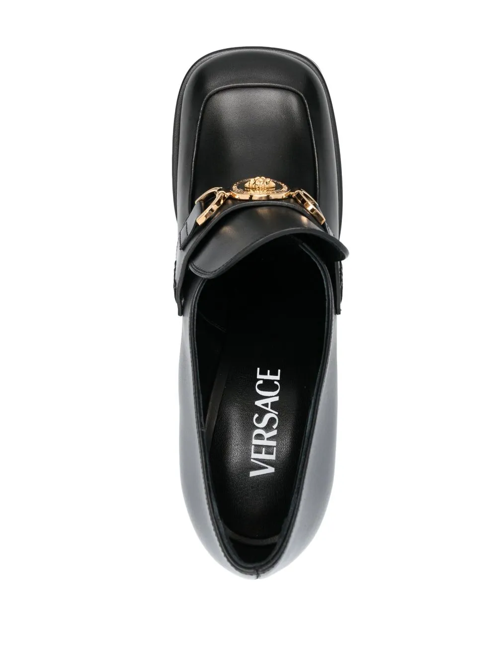 Versace Flat shoes Black