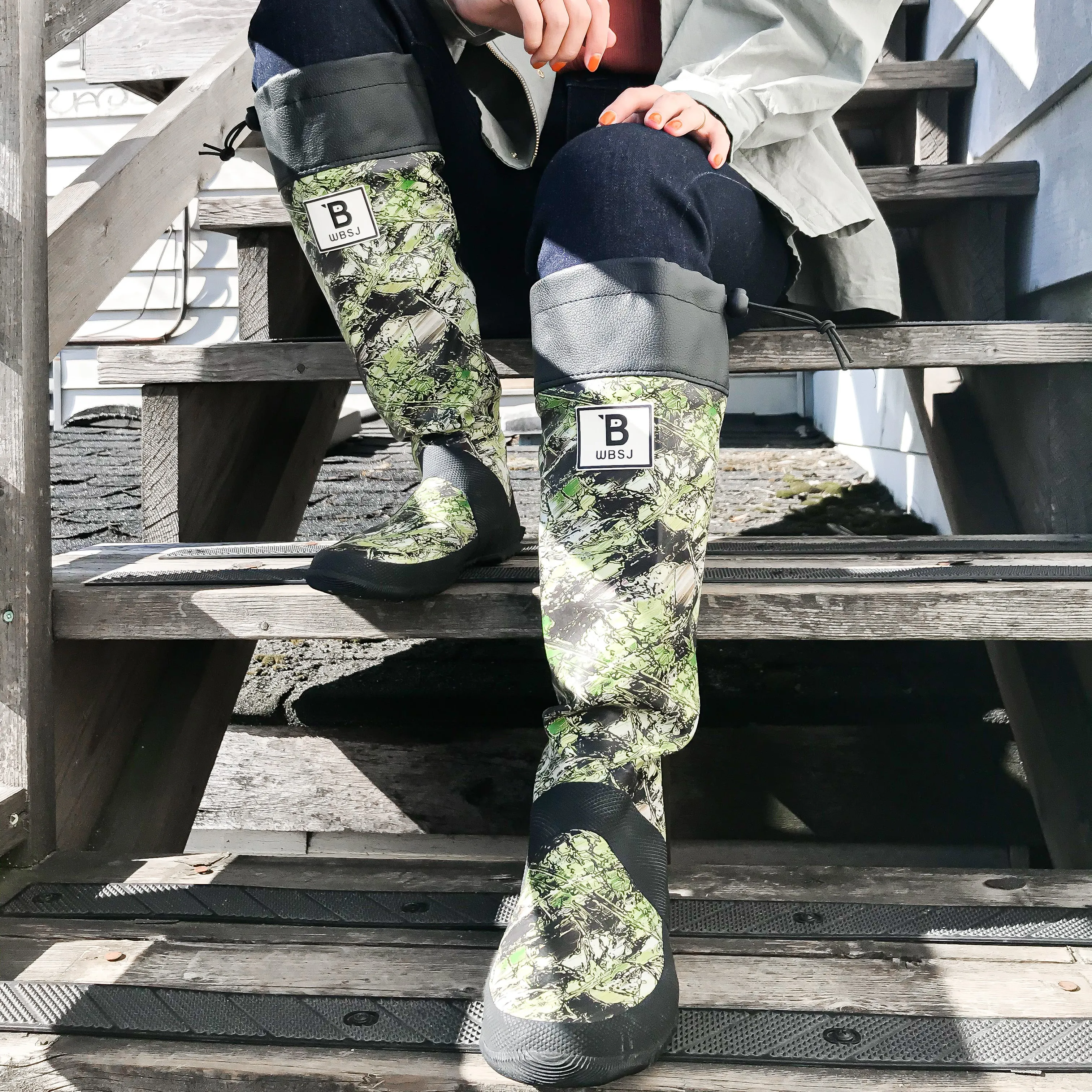 WBSJ Rain Boots - Camouflage