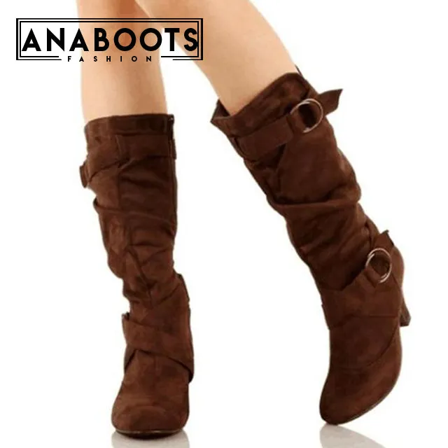 winter high heels women's shoes Boots