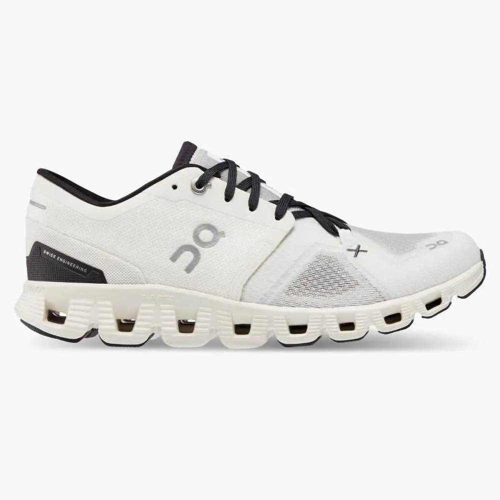 Women's Cloud X 3 Running Shoe - White/Black