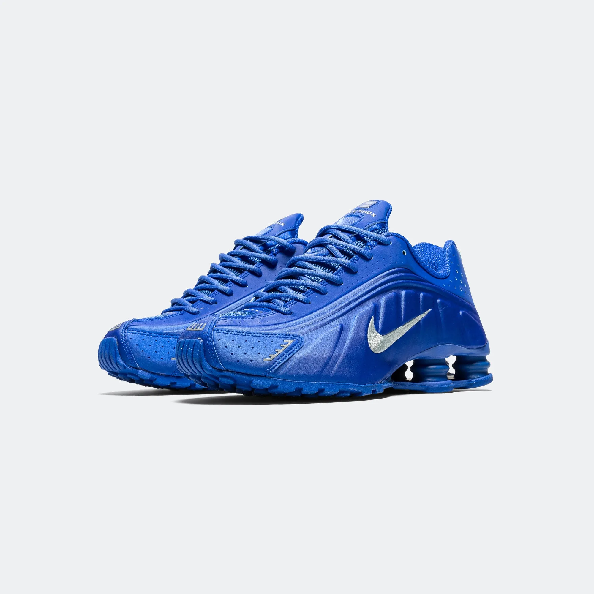 Womens Shox R4 - Racer Blue/Metallic Silver