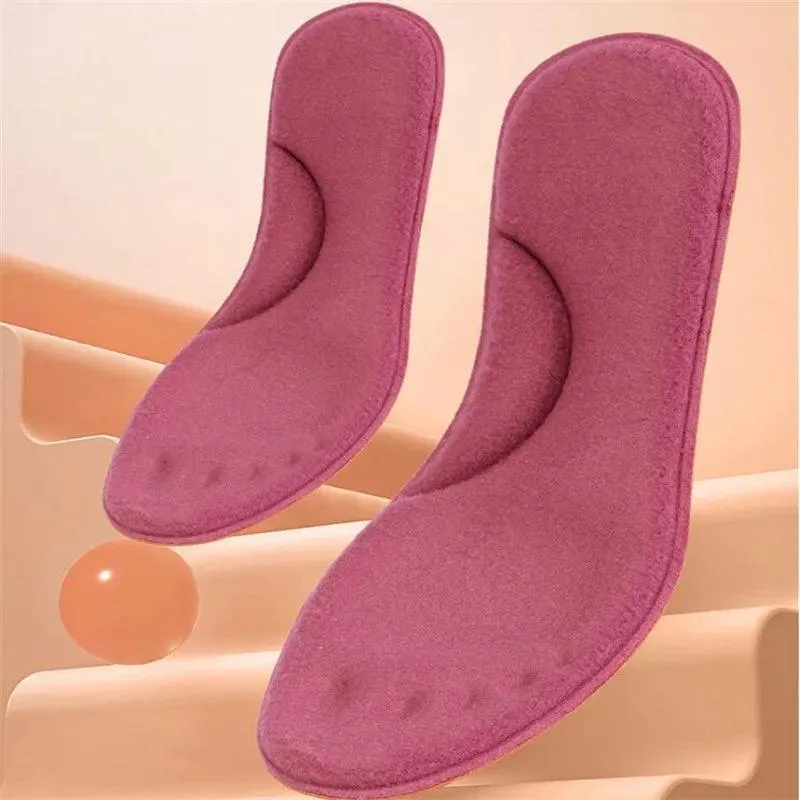 Women's Winter Memory Foam Insoles for Ultimate Comfort and Warmth