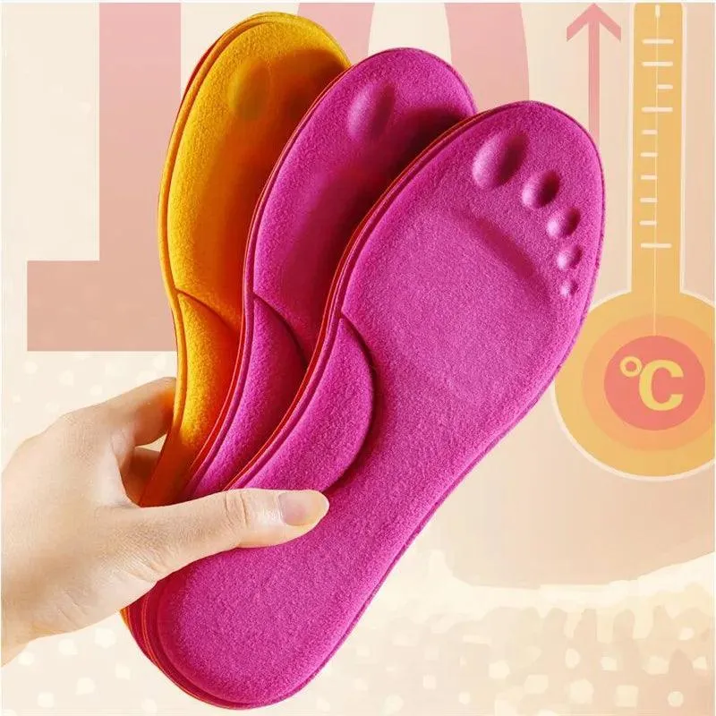 Women's Winter Memory Foam Insoles for Ultimate Comfort and Warmth