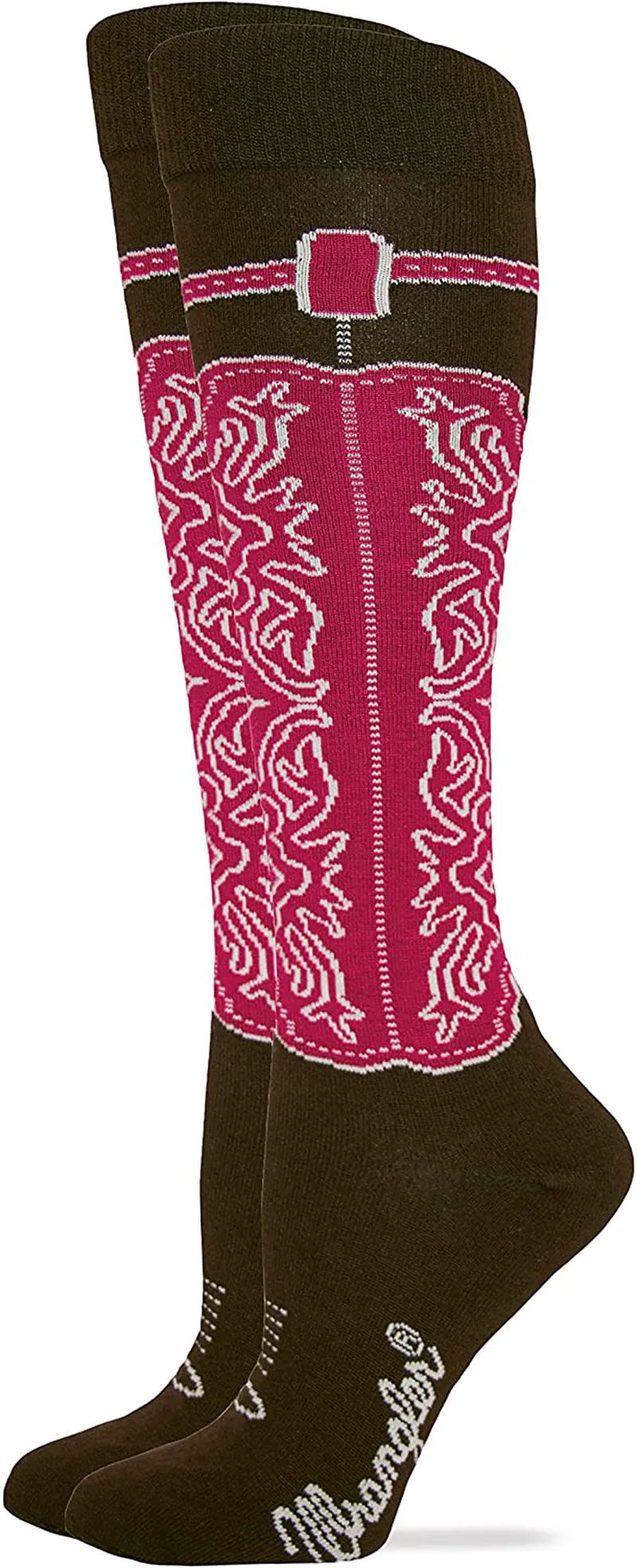 Wrangler Ladies Wild West Boot Socks 1 Pair